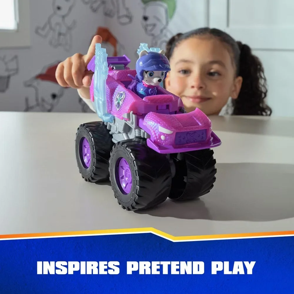 Lot of 2 PAW Patrol Roxi Rescue Wheels Vehicle & Air Rescue Skye Hero Claw Jet - Picture 7 of 16